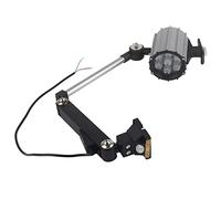 Brrnoo 7W 24V LED Worklight, Bras Réglable 360° pour Machine CNC (Argent | Boîtier en Plastique et Métal, Indice de Protection IP44, étanche à L'eau, Conçu pour Ateliers de Tour et de fraisage.