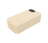 Brrnoo Boîte à Déjeuner Chauffante Rechargeable avec Batterie pour Trajet | Plateau Intérieur en ABS et Acier Inoxydable, Batterie de 7200 MAh, Verrouillage étanche, Portable pour Bureau ou Conducteur