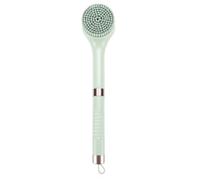 BRRNOO Brosse de Douche électrique, Brosse de Bain Rechargeable sans Fil 3 Vitesses 6 Têtes avec Long Manche for Douche