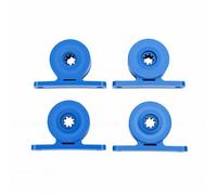 Brrnoo Kit de Roulements de Turbine de Remplacement pour Nettoyeur de Piscine, Lot de 4 Roulements de Turbine en Caoutchouc ABS à Ajustement Rapide, Débit d'eau amélioré pour Legend II
