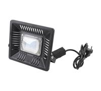 Brrnoo Lumière Noire UV LED 50W 385-400nm, pour Fêtes, Clubs, Décoration de Scène, Projecteur étanche IP65, Angle de Faisceau de 150 Degrés (BLACK)