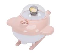 Brrnoo Mini Humidificateur USB de Bureau avec Veilleuse Colorée, Brumisateur Silencieux de 220ML, pour Chambre à Coucher, Bureau, Diffuseur D'aromathérapie à Domicile (Rose 135x8x