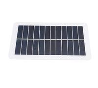 Brrnoo Panneau Solaire 5 V 2 W pour Chauffer et Charger Mobile, Design Compact pour une Utilisation Domestique et extérieure.