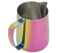 Brrnoo Pichet à café en Acier Inoxydable 304, capacité de 400ml, avec Buse, pour Latte Art et Utilisation Polyvalente (600 ml)