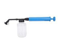 Brrnoo Plumeau de Poudre de Terre de Diatomées, Distributeur D'applicateur de Poudre de Jardin de 500 ML avec Ampoule de Grande capacité et Poteau étendu pour Une Utilisation Intérieure