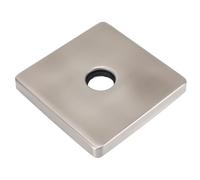 BRRNOO Rallonge de Pommeau de Douche Fixe 4 Pouces, Bride en Acier