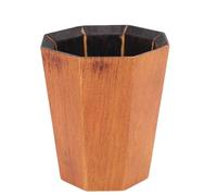 Brrnoo Tasse à Whisky en Bois de Caoutchouc Fabriquée à la Main, Gobelet en Chêne carbonisé pour les Amateurs de Bourbon avec Couche Intérieure Carbonisée, Saveur Améliorée (Pas de signe)