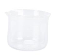 Brrnoo Verre à à café, Tasse à Expresso, Verre Borosilicate de 3oz, 100ml, avec Bec en V pour Verser et Mesurer Facilement