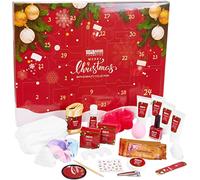 BRUBAKER Cosmetics - Calendrier de l'Avent/Noël - Rouge | Contient 24 Produits de Bain & Beauté - Coffret XXL de Bien-être - Idée cadeau Femme & Fille