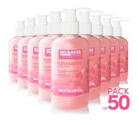 BRUBAKER Cosmetics Savon liquide pour les mains - lot de 50 à 240 ml - dans un distributeur pratique - Fleur de cerisier