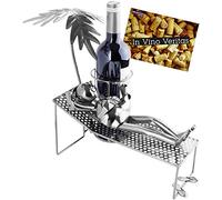 BRUBAKER Porte-Bouteille de vin - Vacancière sous Palmier