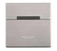 Bruckner - Capteur de chasse d'eau d'urinoir 6 V DC, antivandalisme, acier inoxydable 121.537.1