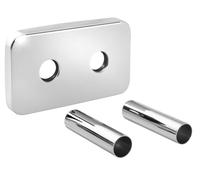 Bruckner Wicher - Cache rosace pour raccordement central 50 mm, chrome 600.315.1