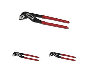 Brüder Mannesmann 10721 Pince multiprise Acier chrome-vanadium 240 mm (Import Allemagne) (Lot de 3)
