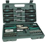 BRÜDER MANNESMANN Kit d'outils universels, 45 pièces