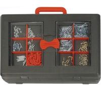 Brüder Mannesmann Coffret à outils 555 pièces, assortiment de petites pièces inclus ; M29555
