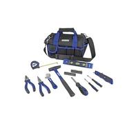 Brüder Mannesmann Ensemble de 30 outils en sac de voyage