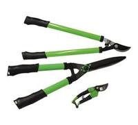 Brüder Mannesmann Ensemble de cisailles de jardin M63303 3 pièces