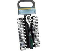 Brüder Mannesmann Werkzeuge M29106 Steckschlüsselsatz 1/2" TLG Socket Spanner Set, 1/2 inch, 22 Pieces