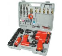 Brüder Mannesmann Set d'outils pneumatiques 15033 – 33 pièces, carré 1/2 (12,5 mm), 8 bar, mallette