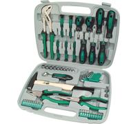BRÜDER MANNESMANN GREEN LINE M29057 BRÜDER MANNESMANN Jeu d'outils, 57 pièces, dans un coffret