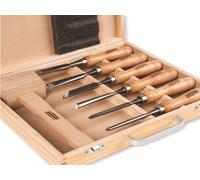 BRÜDER MANNESMANN GREEN LINE M66107 BRÜDER MANNESMANN - Kit d'outils de sculpture, 7 pièces
