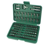 BRÜDER MANNESMANN Jeu d'embouts, 100 pièces, boîte