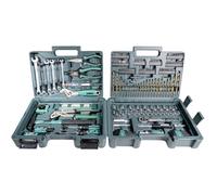 BRÜDER MANNESMANN Jeu d'outils, 176 pièces, coffre à outils