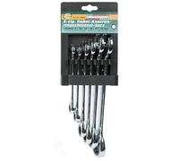 Brüder Mannesmann Kit de clés mixtes à cliquet 6 pièces