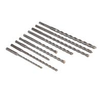 BRÜDER MANNESMANN Kit de forets & burins SDS PLUS, 13 pièces