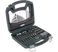 BRÜDER MANNESMANN Kit de forets & embouts, 75 pièces