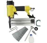 BRÜDER MANNESMANN Kit pistolet à clous pneumatique en coffret