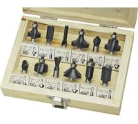 Brüder Mannesmann M 545-012 Kit de fraisage Carbure de tungstène Diamètre de tige 8 mm