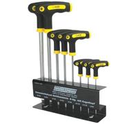 Brueder Mannesmann M18165 9-Piece Hexagon-Socket Screwdriver Set