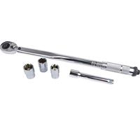 Brüder Mannesmann M18300 Jeu de clés dynamométriques avec cliquet réversible 1/2\ (12.5 mm) 40 - 210 Nm