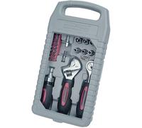 Mannesmann Jeu d'outils M29038 – 37 pièces en valise, 1/4"