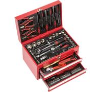 BRÜDER MANNESMANN M29066 BRÜDER MANNESMANN Jeu d'outils, 155 pièces, dans une boîte à outils