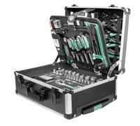Brüder Mannesmann M29073 Mallette à outils mobile 189 pièces avec jeu de douilles, pinces, marteau, tournevis, clés polygonales et embouts