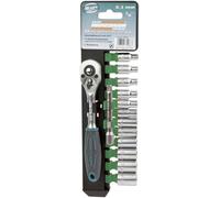 Mannesmann Jeu de clés à douille 1/4" M29114 — 14 pièces (6,3 mm)