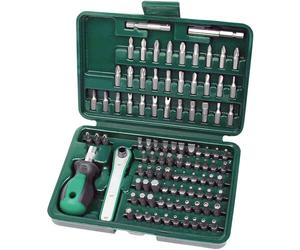 Brüder Mannesmann M29899 Jeu dembouts 99 pièces avec porte-embout
