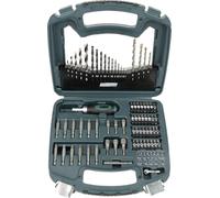 BRÜDER MANNESMANN Kit de forets & embouts, 75 pièces