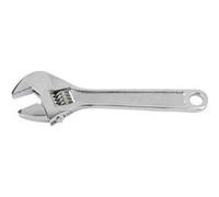 Brüder Mannesmann Polished Chrome Adjustable Wrench 4 Inch - 1 m (Set of 4