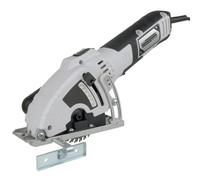 Brüder Mannesmann Mini scie circulaire à main 600 W Gris