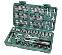 Jeu de clés à douille Brüder Mannesmann métrique 1/4\ (6.3 mm) 130 pièces
