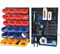 BRÜDER MANNESMANN Panneau d'organisation 41555 44 pièces