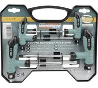 Brüder Mannesmann pour l'atelier Jeu de tournevis 8 pièces TORX® intérieur