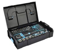 BRÜDER MANNESMANN Q25005 QUANTOOL - Jeu de clés à douilles 85 pces Sortimo L-Boxx Mini System