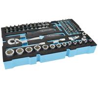 Brüder Mannesmann QUANTOOL Jeu de clés à douille 1/4\ (6.3 mm) 85 pièces Q25002