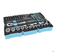 Brüder Mannesmann QUANTOOL Jeu de clés à douille 1/4\ (6.3 mm) 85 pièces Q25002