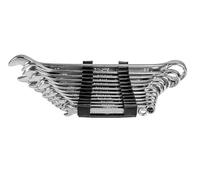 Brüder Mannesmann Jeu de clés à fourche M19652, 6–22 mm, 12 pièces, Acier Chrome-Vanadium